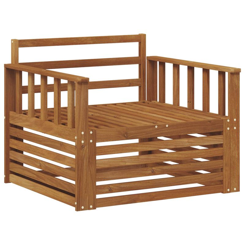 Sofa ogrodowa WaszeMeble z akacji brązowa WM-3436384 1 szt.