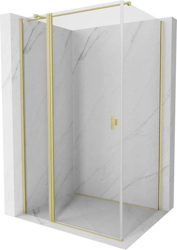 Kabina prysznicowa Mexen Mist T złota transparent 70 x 95 cm 1 szt.