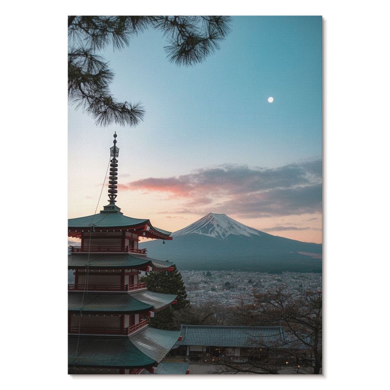 Plakat na Ścianę Tulup 42x59,4 cm (A2) Wieczór w Azji Do sypialni, salonu, biura 1 szt.