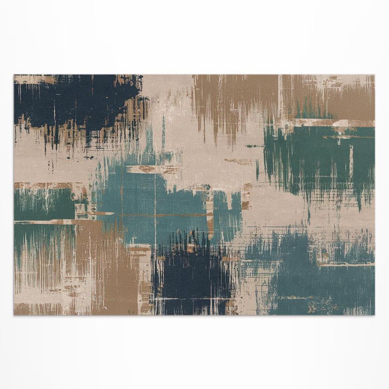 Balkonowy Dywan Winylowy UV Wallfluent 100x150 cm Faktura starej ściany styl vintage retro 1 szt.