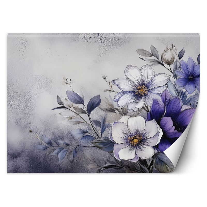 Fototapeta Feeby Kwiaty Natura Fioletowy 350x245 1 szt
