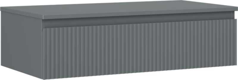 Szafka łazienkowa podumywalkowa Mexen Rivel grafit mat 90 cm 1 szuflada 1 szt.