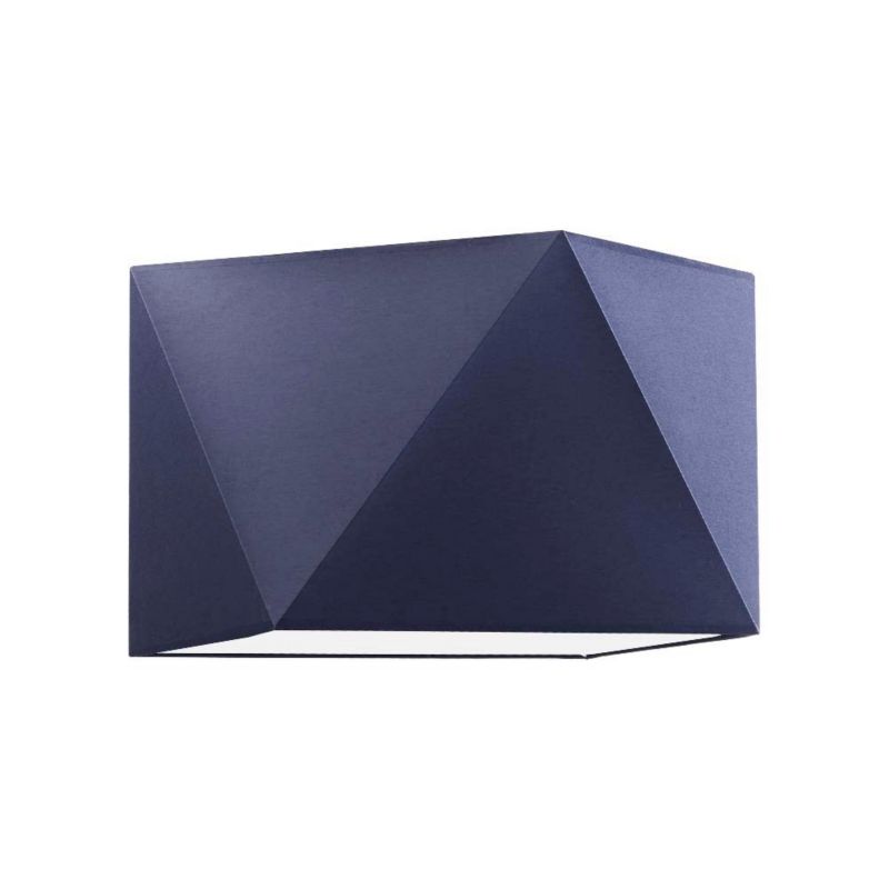Lampa wisząca zwis Volta Light Factory żyrandol sufitowa z abażurem diament granatowy BURNE 1szt.