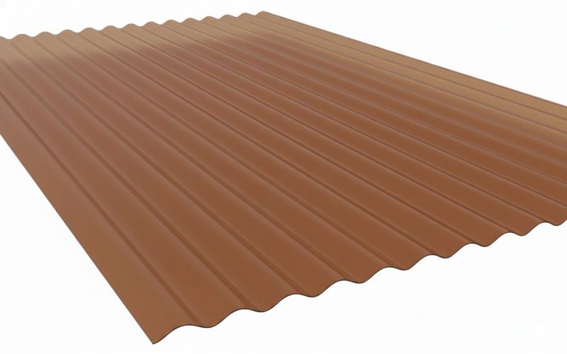 Płyta poliwęglanowa Suntuf trapezowa 76/16 90x 200 cm dymna 1 szt.