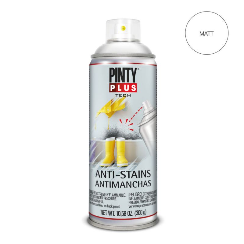 Podkład na trudne plamy PintyPlus TECH Anti-Stains biały matowe 0.4L