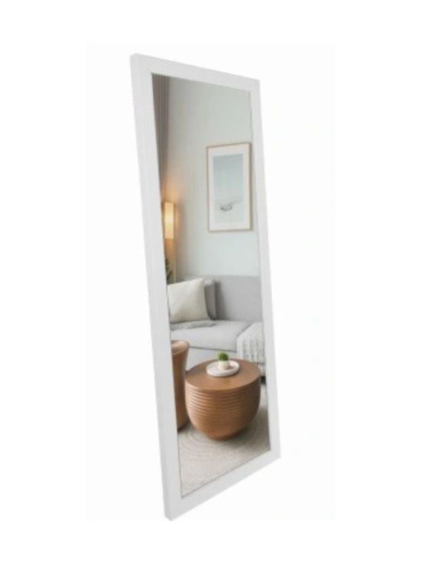 Lustro HIT Erama w białej ramie 20x60 60x20 cm w wąskiej ramie 1szt
