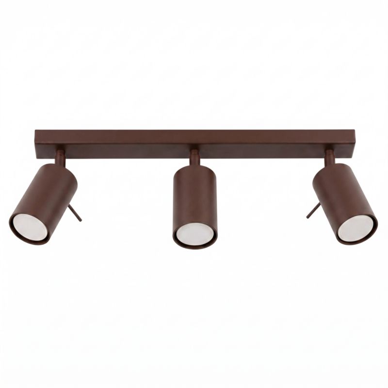 Plafon RING 3L brązowy Sollux Lighting 1 szt.