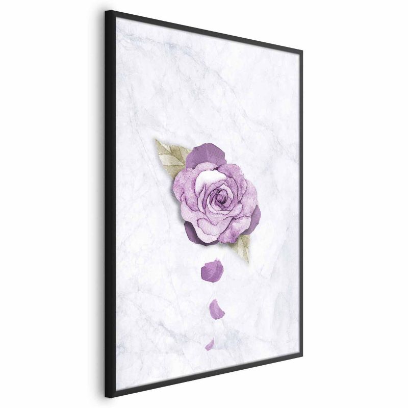 Plakat Artgeist Kres wiosny 21x30 cm z ramą czarną 1 szt
