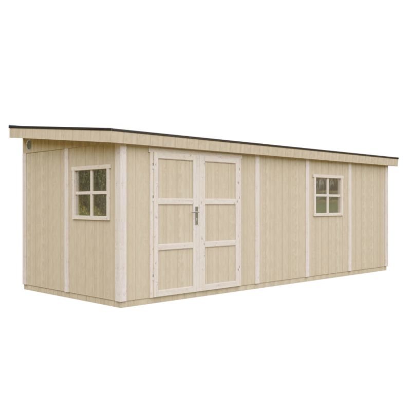 Domek ogrodowy najwyższej jakości Timbela M941 14.30 m² z podłogą i ścianą boczną 1 szt.