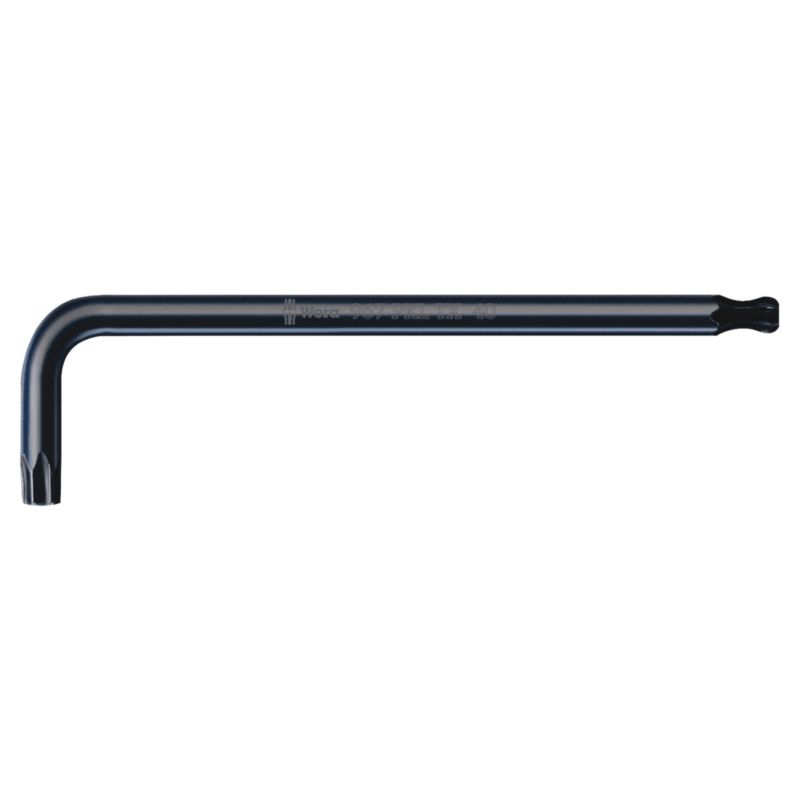 Klucz trzpieniowy Wera TORX z końcówką kulistą, BlackLaser, TX 20 x 96 mm, 05024202001, 1szt.