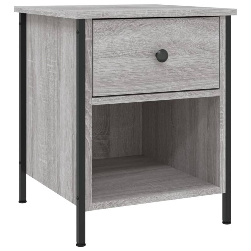 Szafka nocna WaszeMeble szary dąb sonoma WM-825939 1 szt.