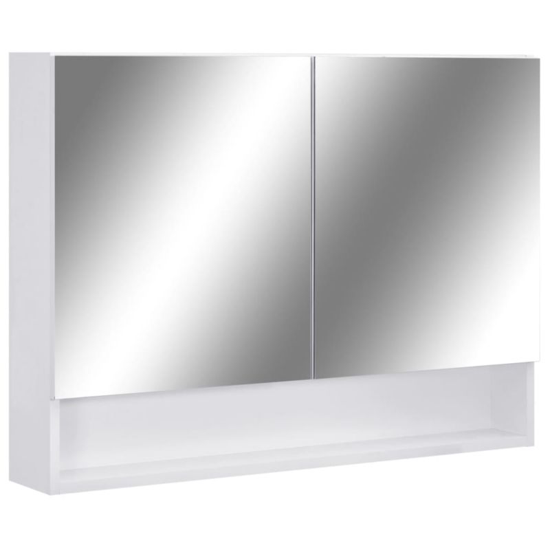 Szafka łazienkowa wisząca WaszeMeble biała z lustrem WM-323604 1 szt.