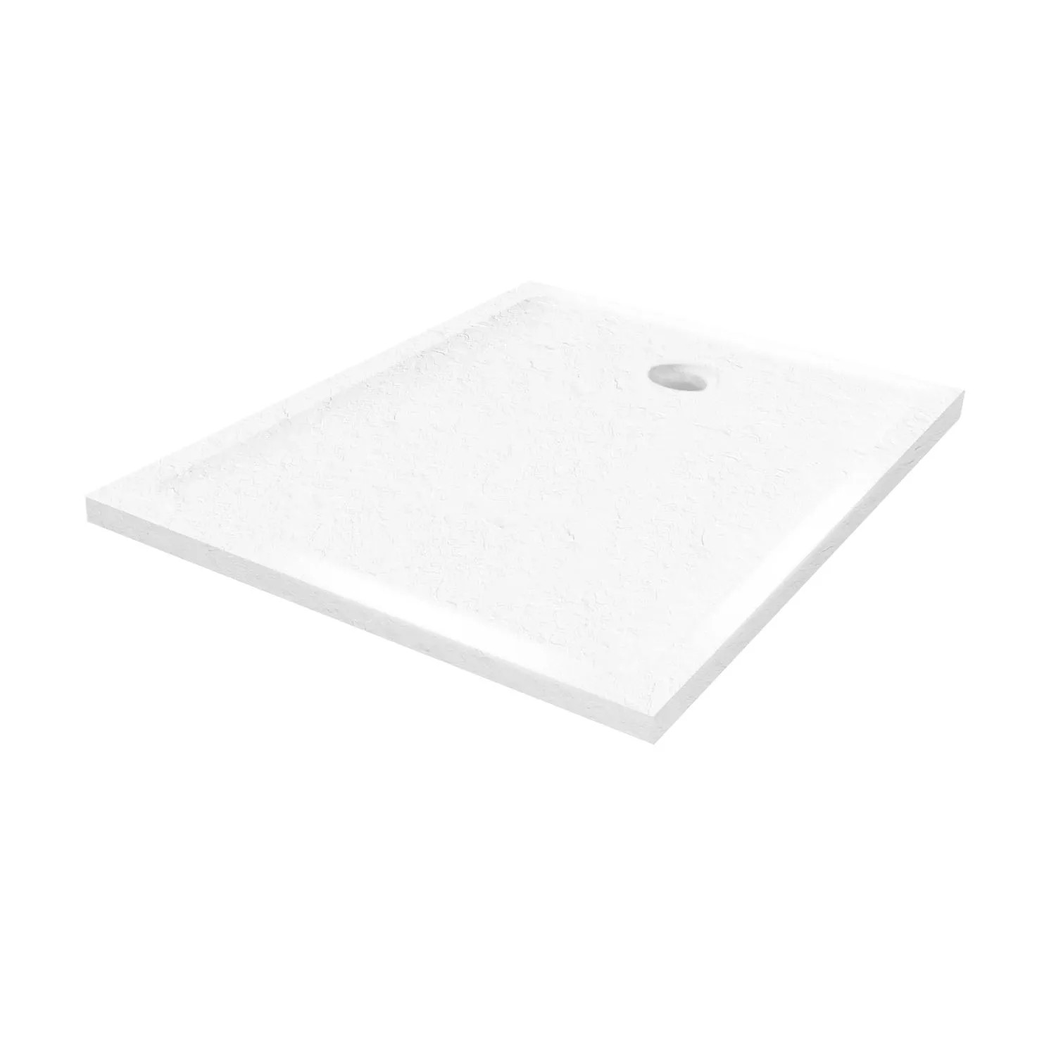 Signika Brodzik prostokątny Tauro 110 akryl biały 110 x 80 x 4,5 cm