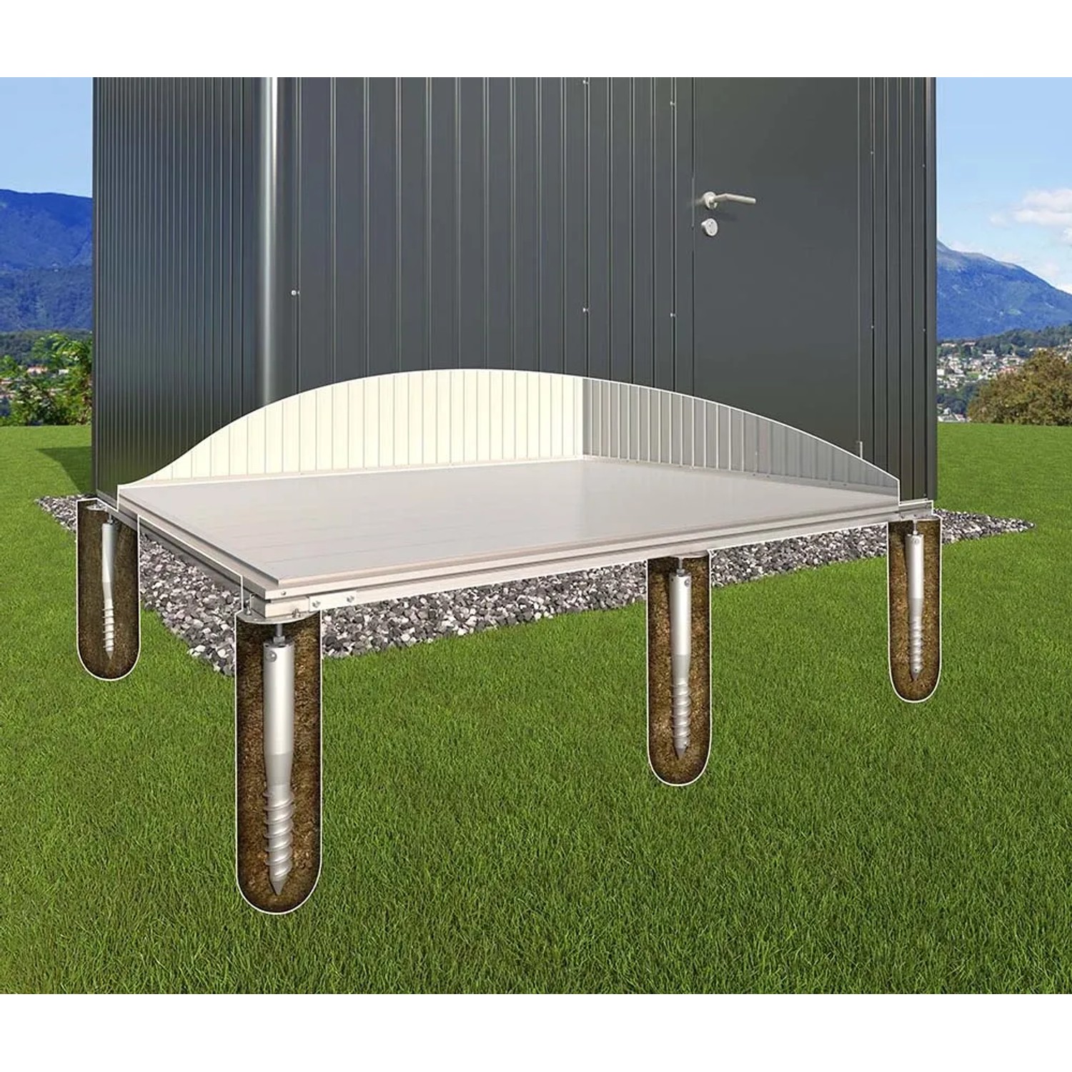 Biohort Fundament SmartBase Plus pod szafkę na sprzęt 90