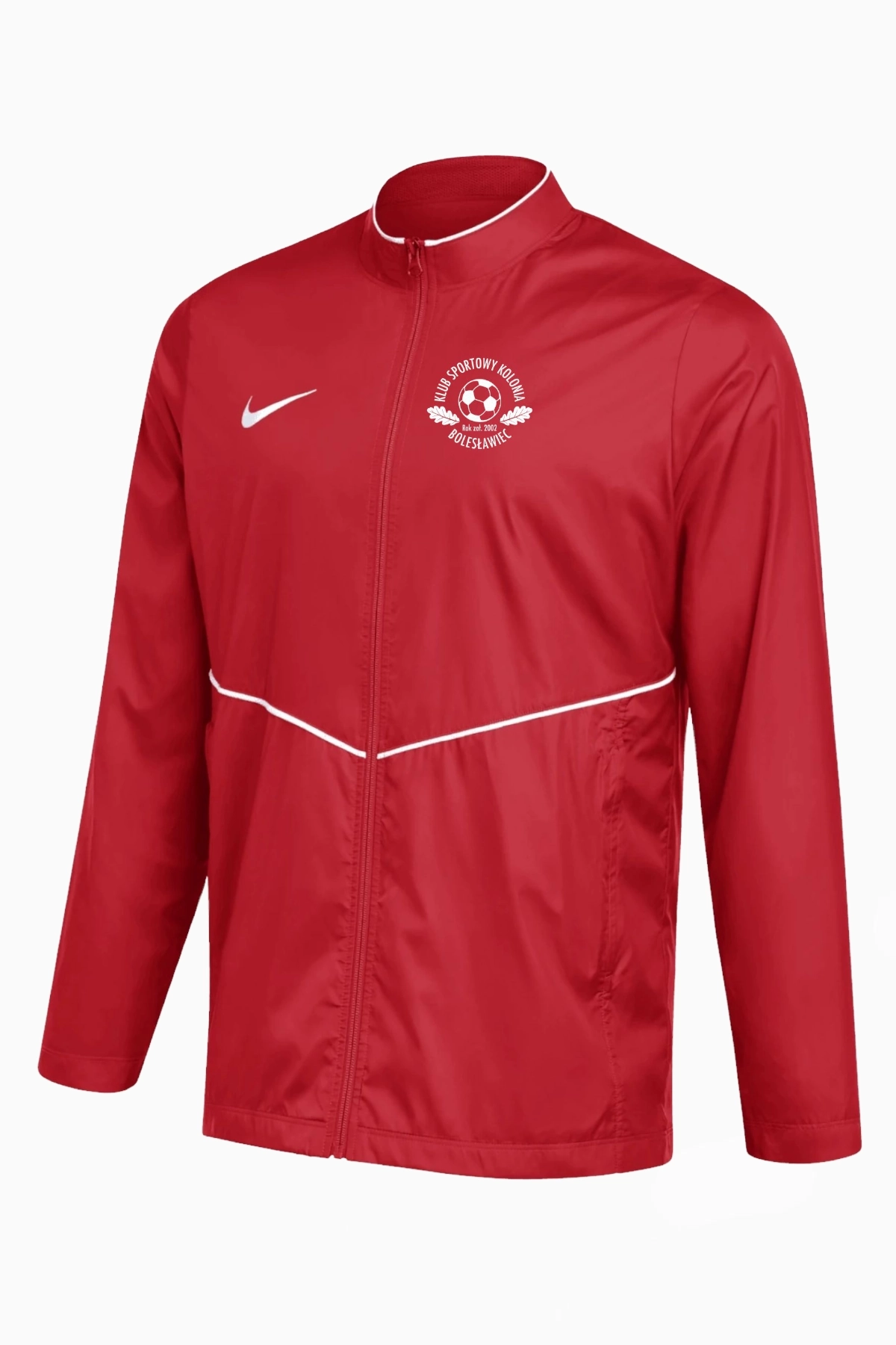 Kurtka Nike KS Kolonia Bolesławiec Junior - Czerwony