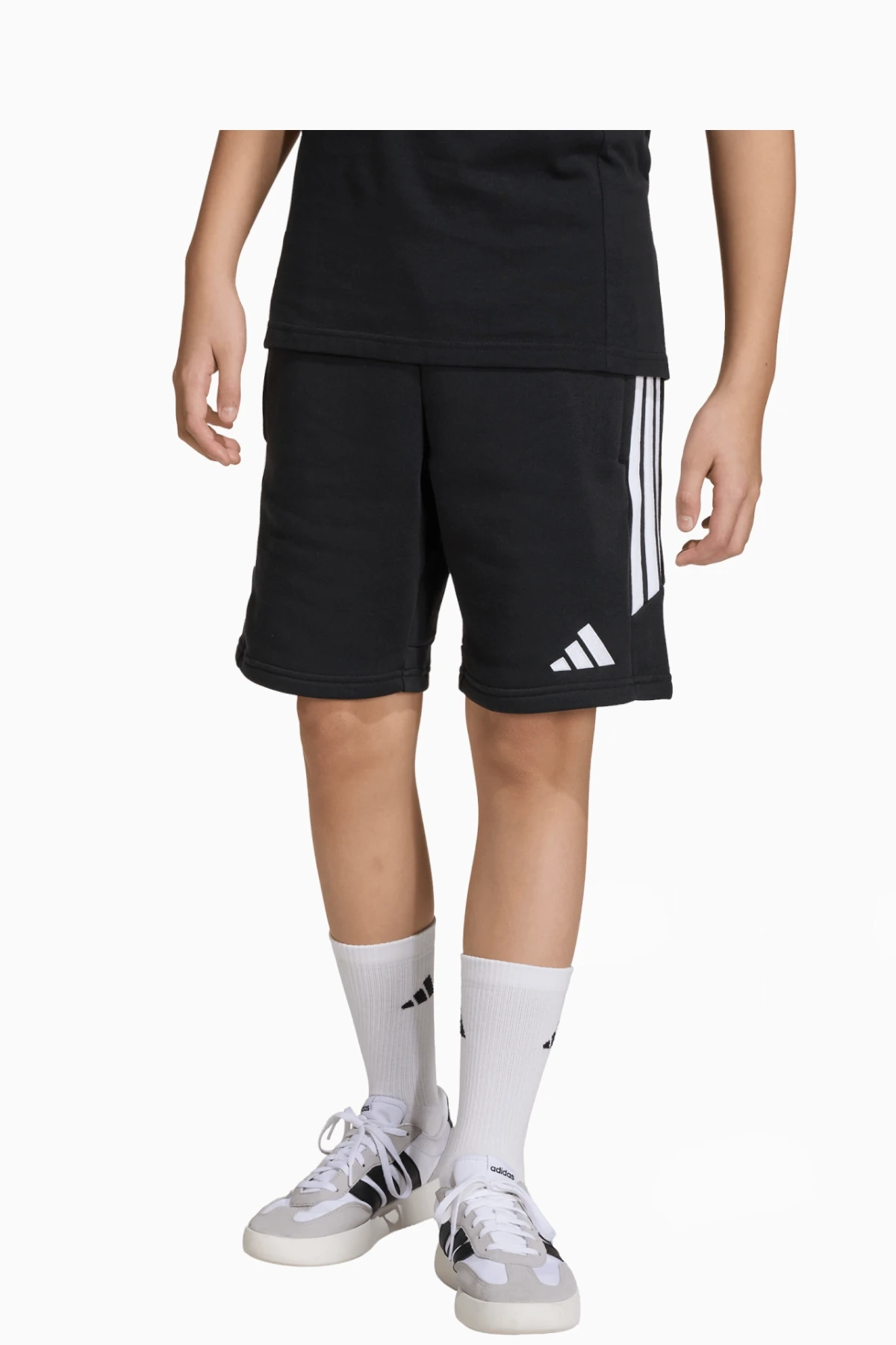 Spodenki adidas Tiro 26 League Sweat Junior - Czarny