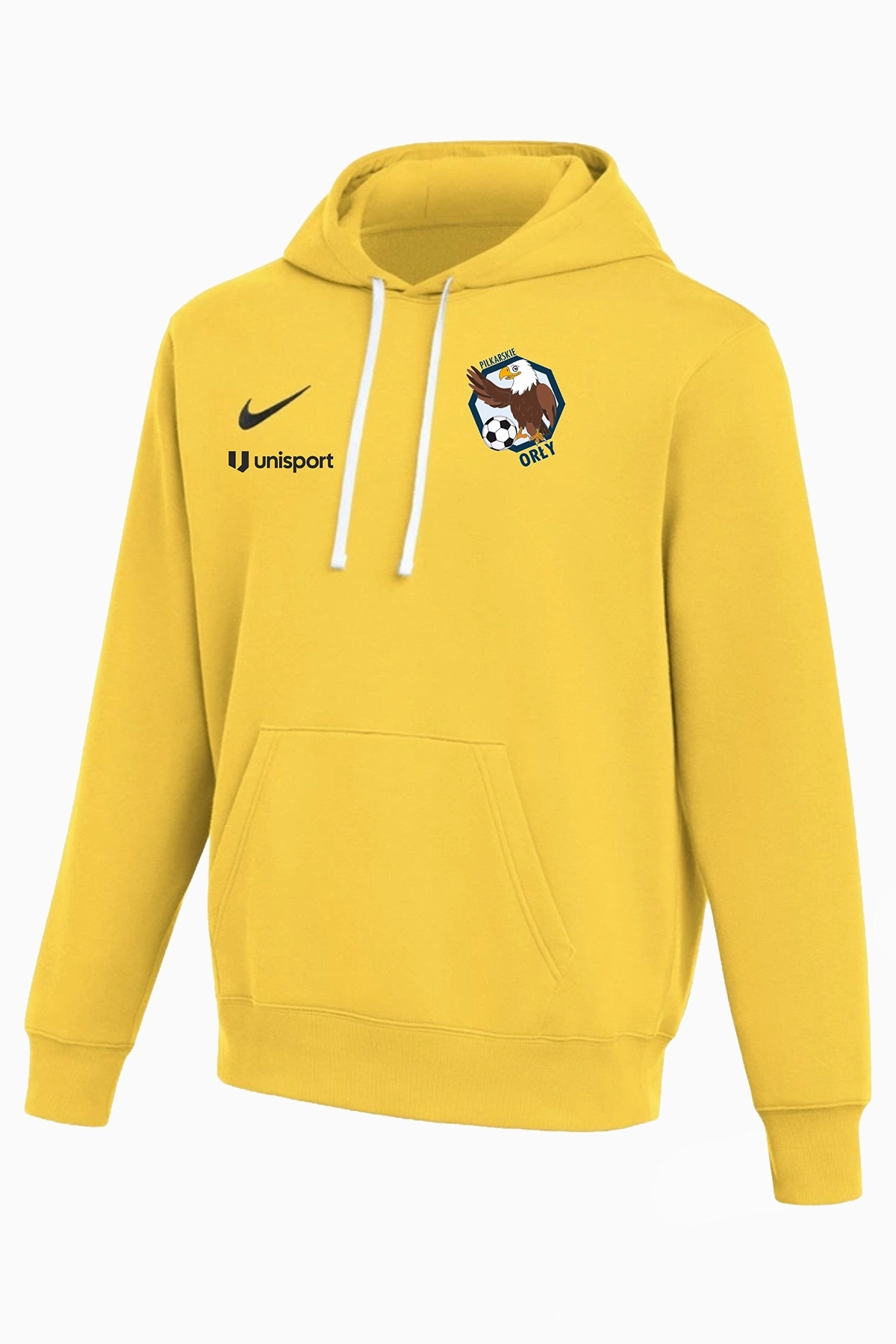 Bluza bawełniana Nike Piłkarskie Orły Junior - Żółty