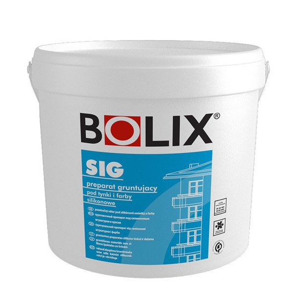 BOLIX SIG Preparat gruntujący pod farby silikonowe biały 5kg