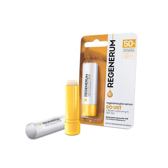 Regenerum - serum regeneracyjne do ust spf 50+, 5 g