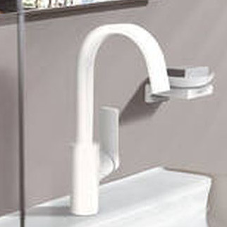 Hansgrohe Vivenis bateria umywalkowa stojąca EcoSmart biały mat 75032700