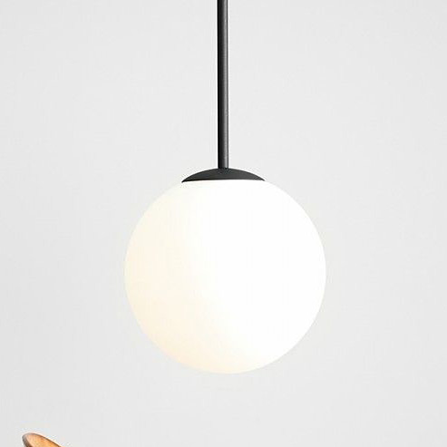 Aldex Bosso lampa wisząca 1x60W czarna/biała 1087G1