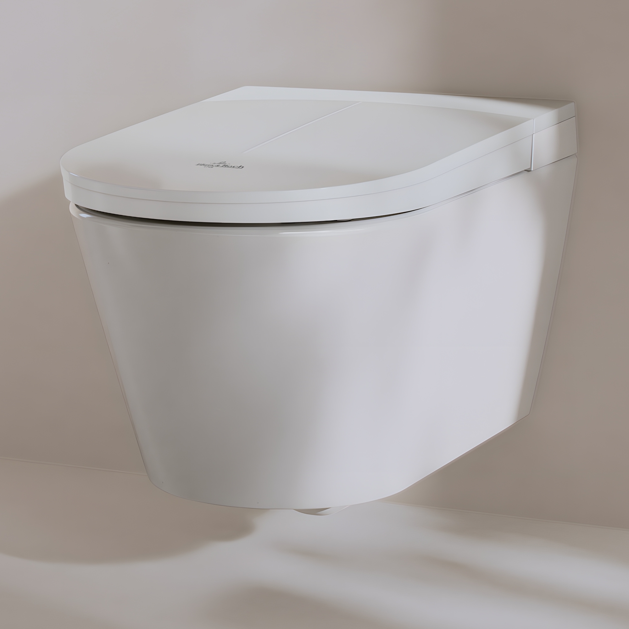 Villeroy & Boch Tivo toaleta myjąca wisząca bez kołnierza ze spłukiwaniem wirowym Weiss Alpin V22EM101
