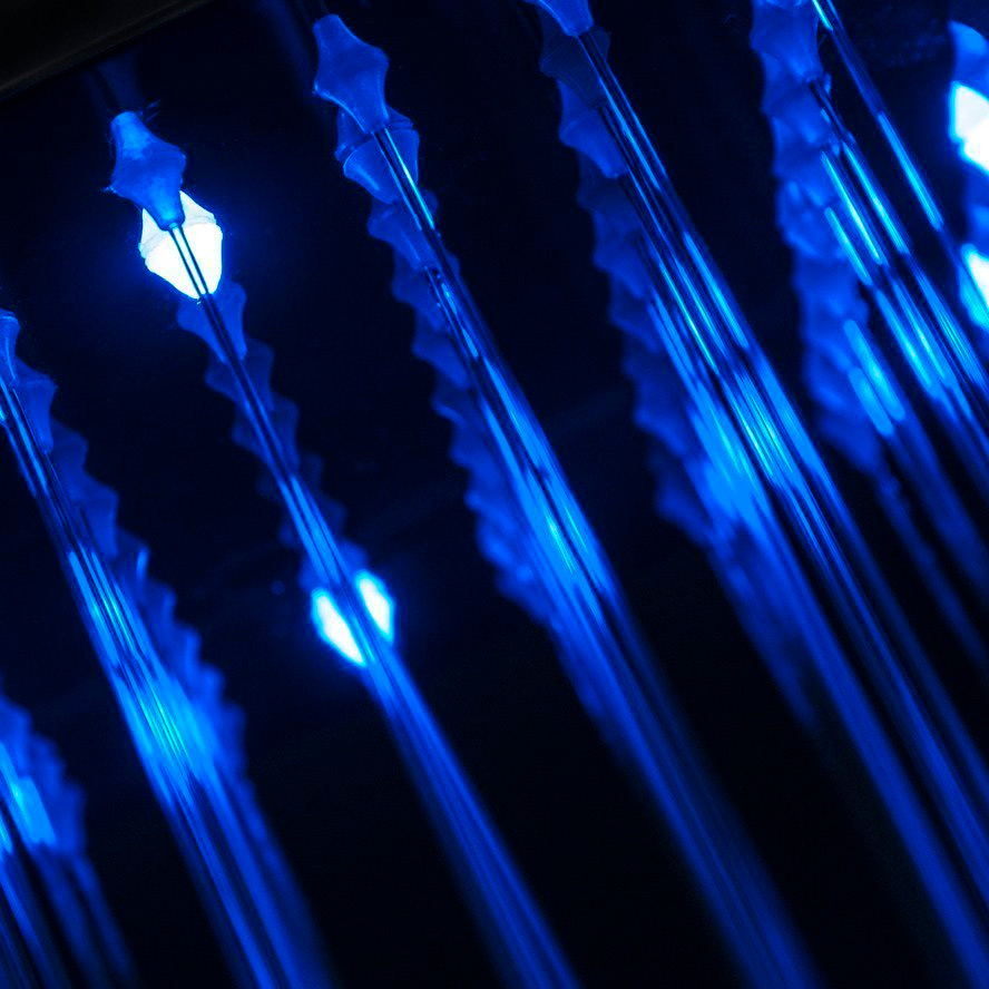 Corsan LED Kaskada panel prysznicowy ścienny gwiezdna szarość/chrom A013AMNEWLEDSREBRNY