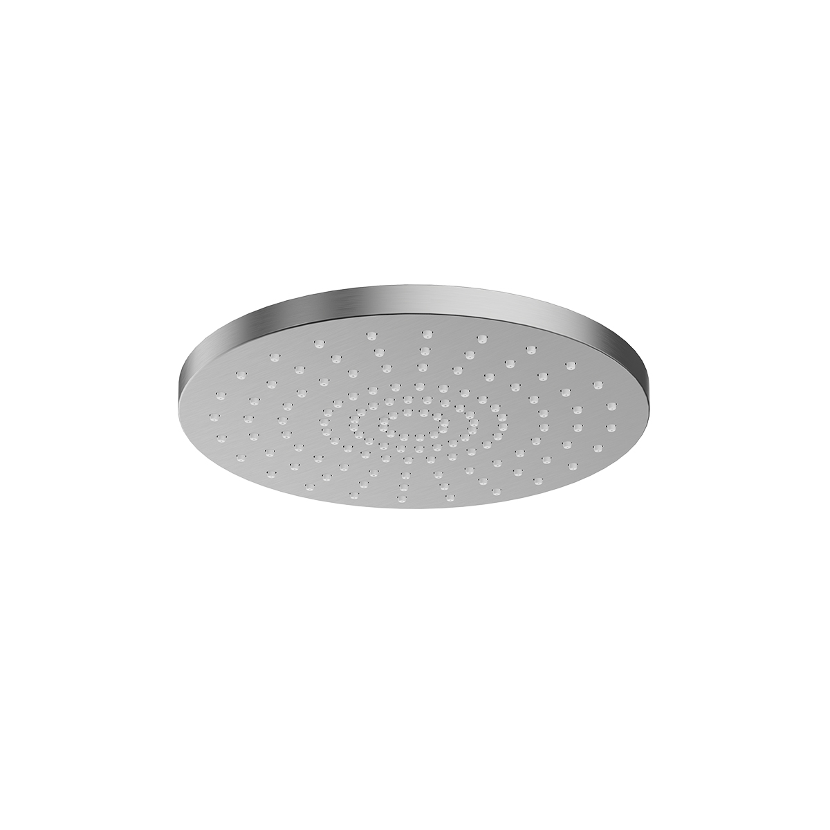 Oltens Pluva deszczownica 25x25 cm okrągła nikiel 37010910