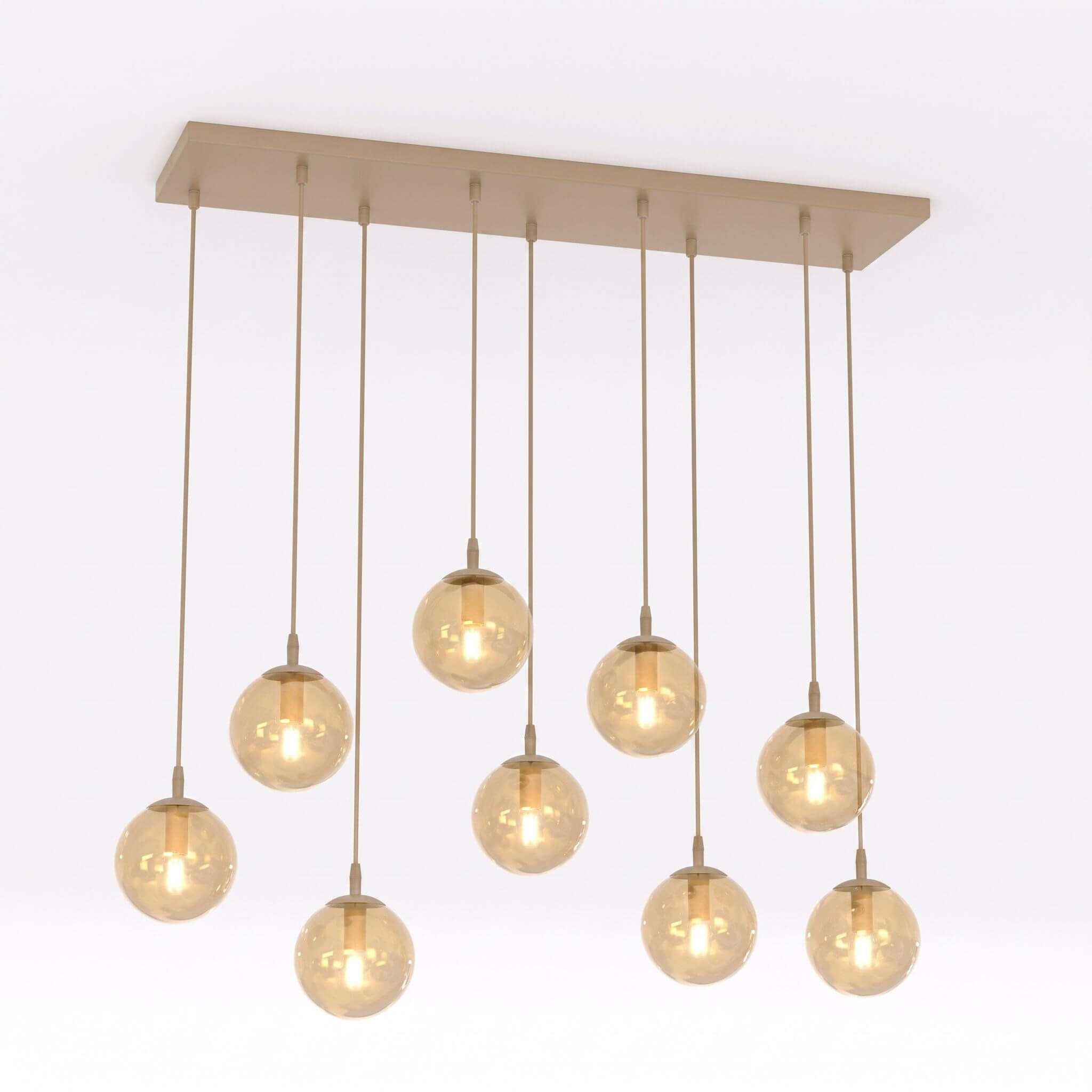 Emibig Cosmo lampa wisząca 10 W beżowa 1791/9