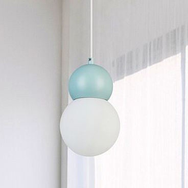 Rabalux Gellia lampa wisząca 1x38 W biała-niebieska 72279