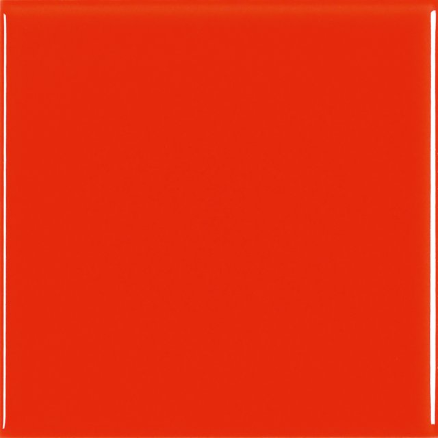 Płytka ścienna hiszpańska Vilar Albaro MONOCOLOR ROJO LISO błyszcząca