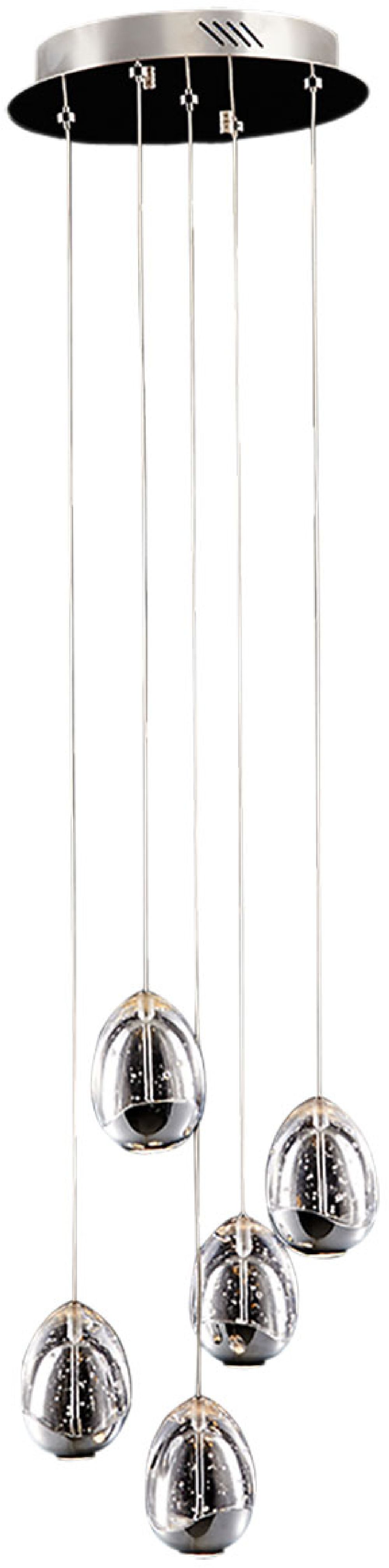 Darmowa Dostawa - Lampa wisząca 5x4.8 W chrom Italux Huelto PND221121325ACR