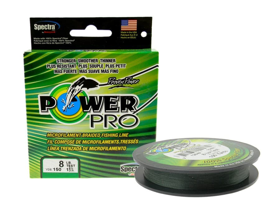 PowerPro Plecionka Spectra Fiber Moss Green 135m
