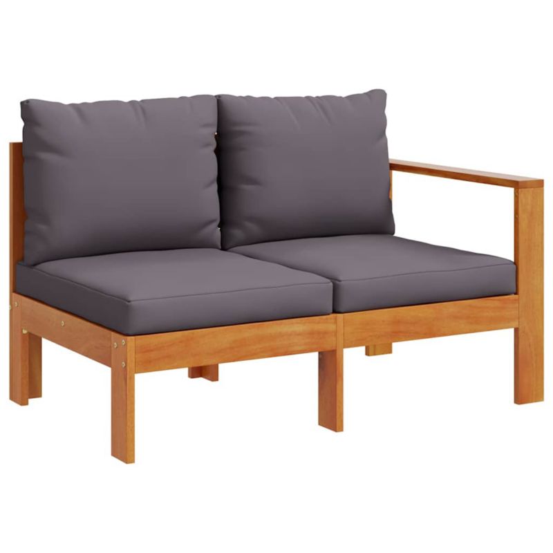 Sofa ogrodowa WaszeMeble z akacji brązowa z poduszkami WM-367630 1 szt.