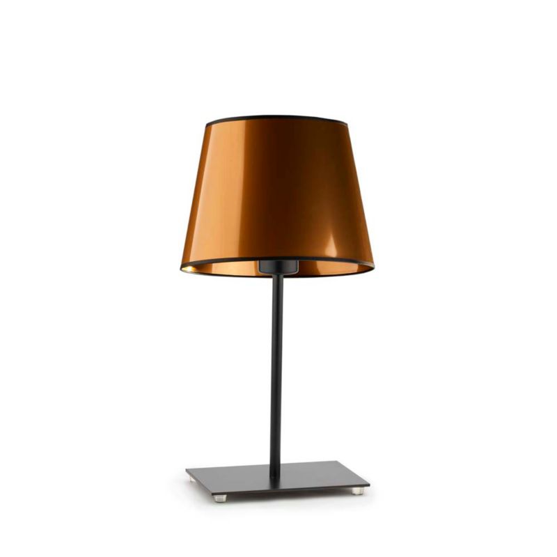 Lampka Nocna Volta Light Factory Moto Abażur Miedziany Stożek 1xE27 1szt.