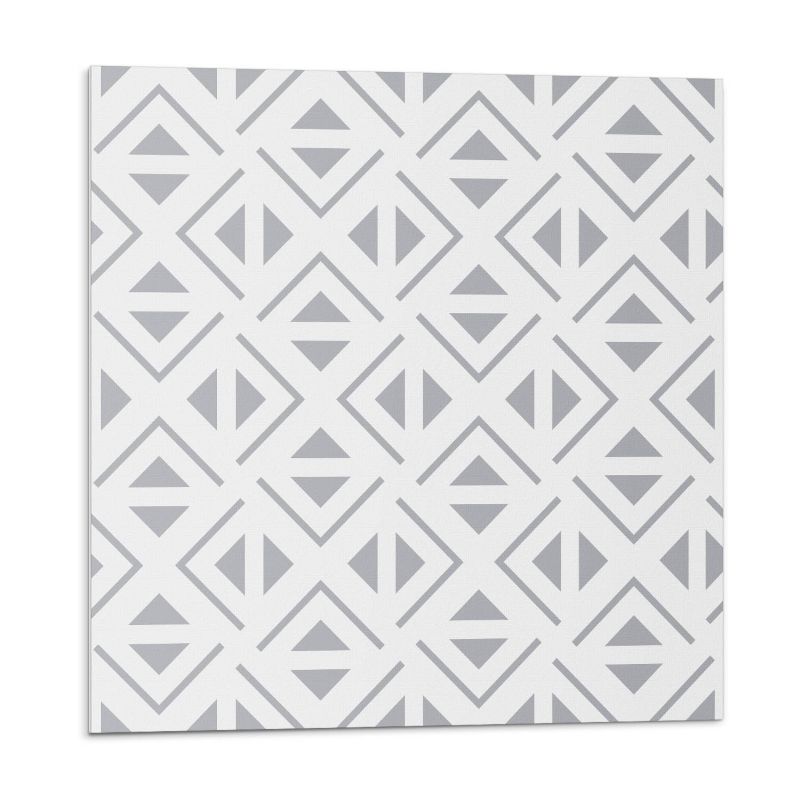 Kafelki samoprzylepne Wallfluent 50x50 cm Wzór geometryczny w kwadratach 4 szt.