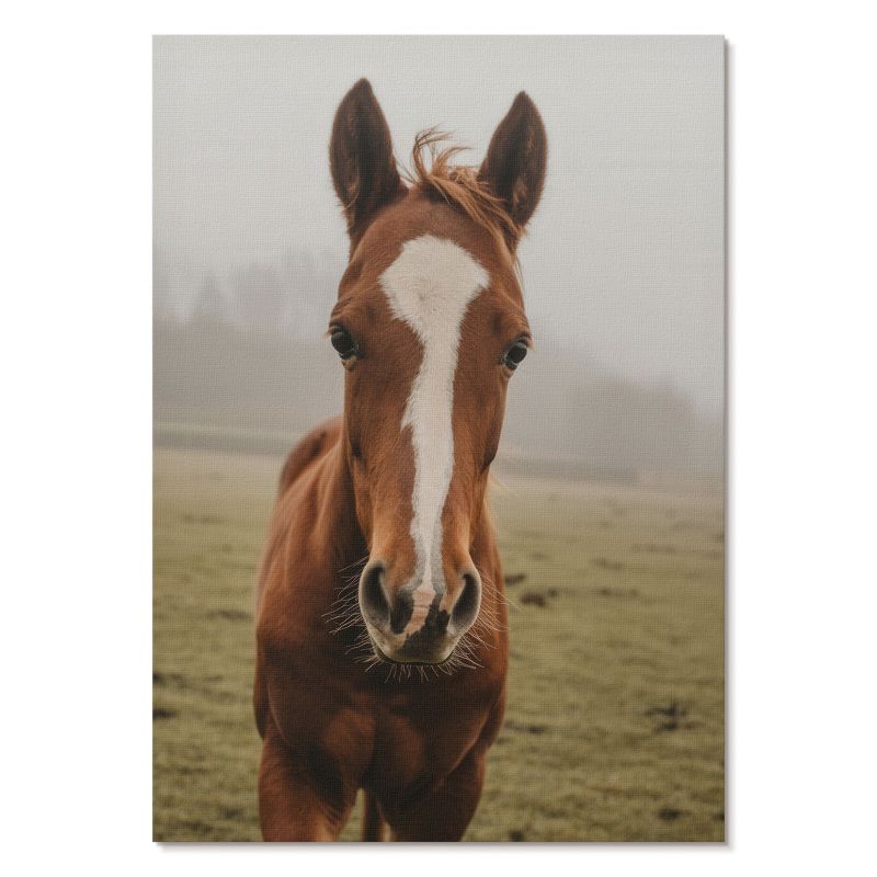 Obraz Plakat Canvas Tulup 59,4,x84 cm (A1) Koń portret Do salonu, sypialni, biura 1 szt.