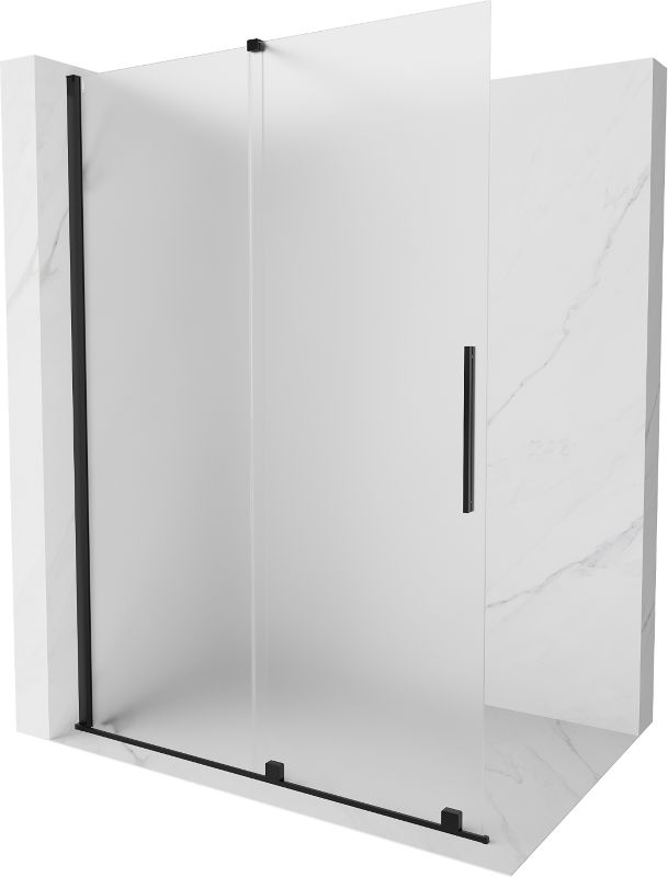 Ścianka prysznicowa rozsuwana Mexen Velar czarna 160x200 cm 871-160-000-33-70 1 szt.