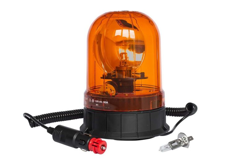 Lampa ostrzegawcza błyskowa kogut TT Technology TT.93-Y H1 na magnes 1 szt.