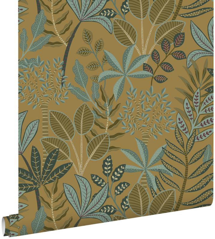 Tapeta ESTAhome przejrzeć musztardowo żółtym 50 x 900 cm - 1 rol.