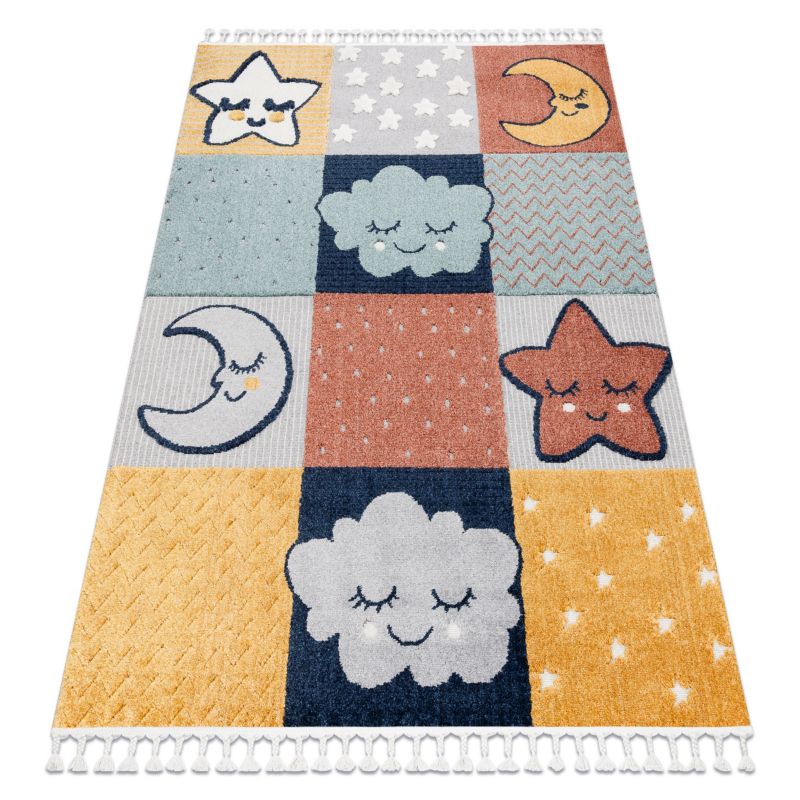 Dywan dla dzieci Yoyo RugsX 80x150 cm szary E352 1 szt.