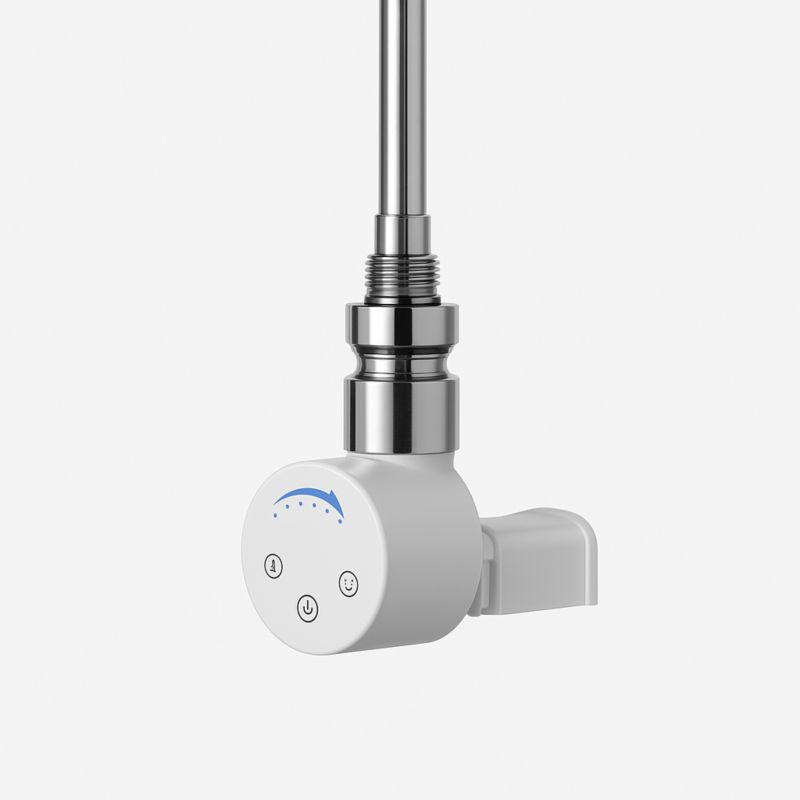 Grzałka elektryczna LUXRAD do grzejnika łazienkowego SLX 800W biała z maskownicą 1 szt