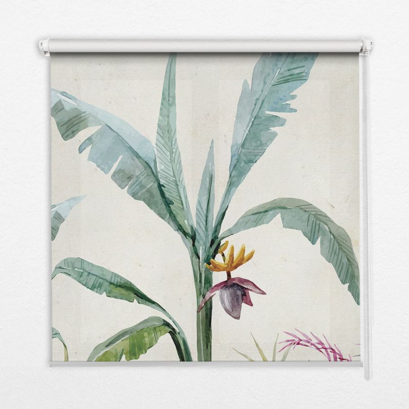 Roleta Do Salonu Tulup 100x140 cm Egzotyczna Przyroda Montaż do ściany/sufitu 1 szt.