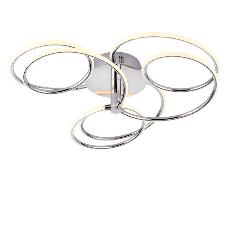 Lampa wisząca Endon ETERNE chromowana-biała LED 43,5W 3000K IP20 - 1 szt.