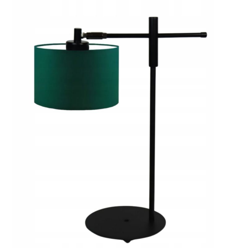 Lampka Nocna Volta Light Factory Miko Abażur Butelkowa zieleń 1xE27 1szt.