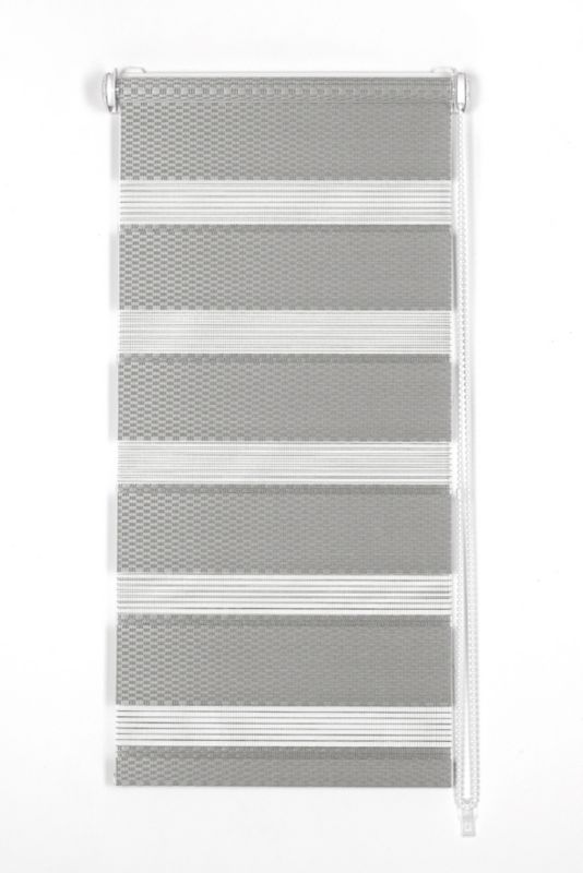 Roleta Dzień i Noc DECORI 110X150 Rattan 3606 szara, 1 szt