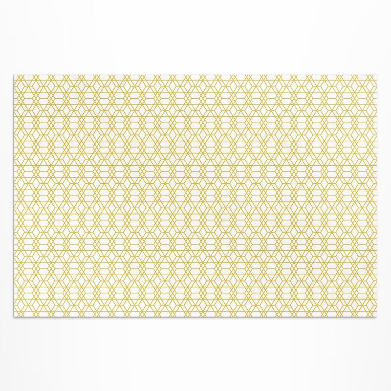 Dywan Winylowy Z Nadrukiem Wallfluent 100x150 cm Linearny wzór nowoczesny 1 szt.
