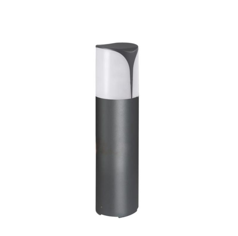 Lampa ogrodowa stojąca Kanlux Preso grafitowo-biała 1 x E27 x 10W IP44 wym: 30 x 9 x 9 cm - 1 szt.