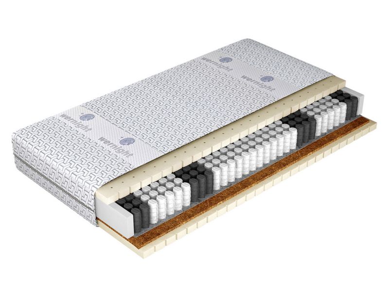 Dwustronny materac sprężynowy MIRJAN 24 Comfort Active 20 cm 180x200 1 szt.