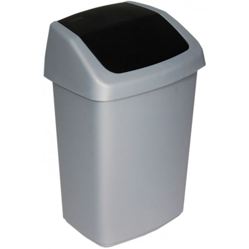 Kosz na śmieci Curver Swing Top ciemnoszary 10L